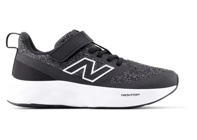 New Balance Junior 625 v1 Running Shoes Black/White/Marl
