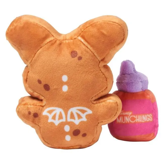 Figment Gingerbread Cookie with Frosting Disney Munchlings Small Plush, Limited Release