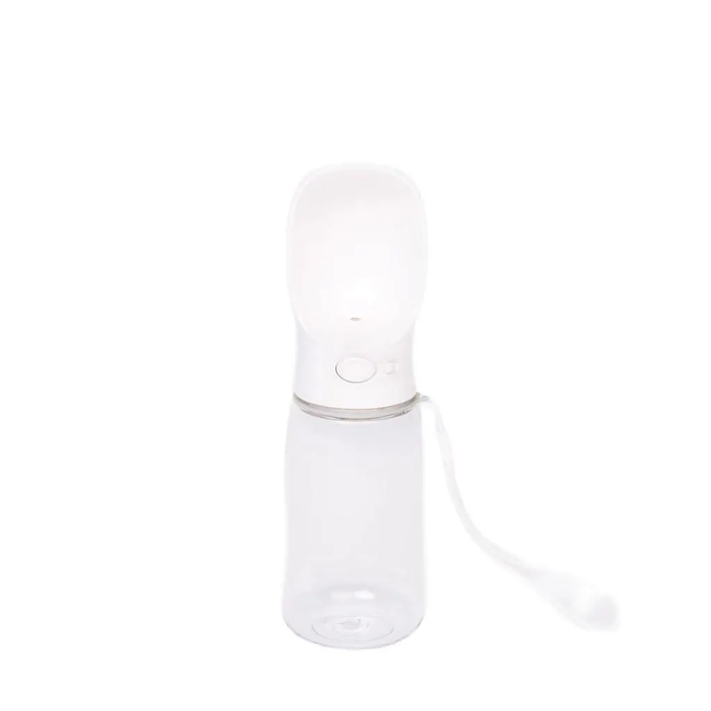 The Thirsty Dog Drink Bottle - White