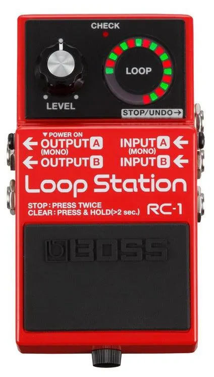 BOSS RC1 LOOP STATION - LOOPER PEDAL