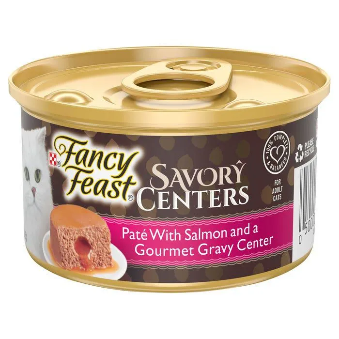 Fancy Feast Savory Centres Salmon Pate 85g