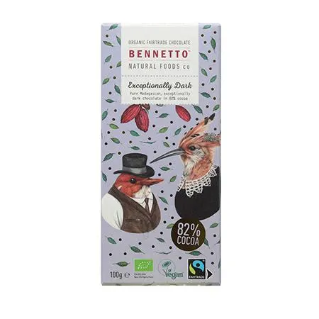 Bennetto Exceptionally Dark 82% Chocolate