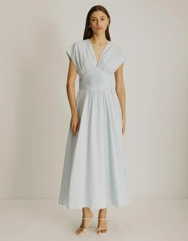 Zara Waisted Midi Dress