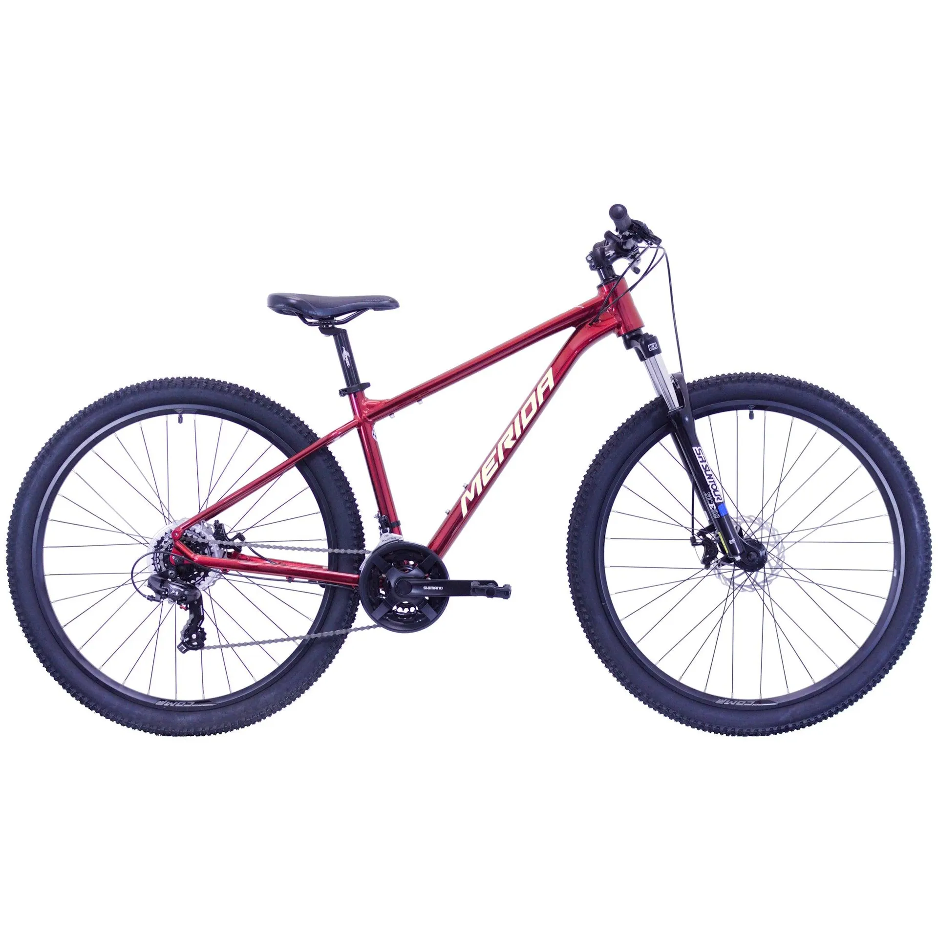 Merida Big.Nine 10 Hardtail Mountain Bike Dark Red