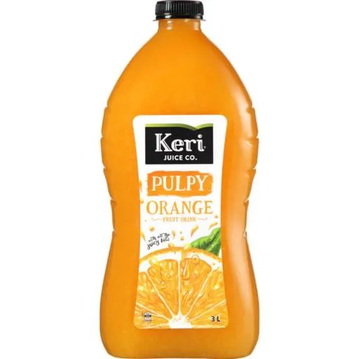 Keri Pulpy Orange Fruit Drink 3L