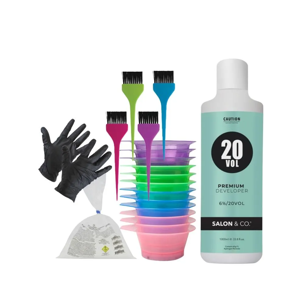 Salon & Co 20Vol (6%) White Bleach Kit