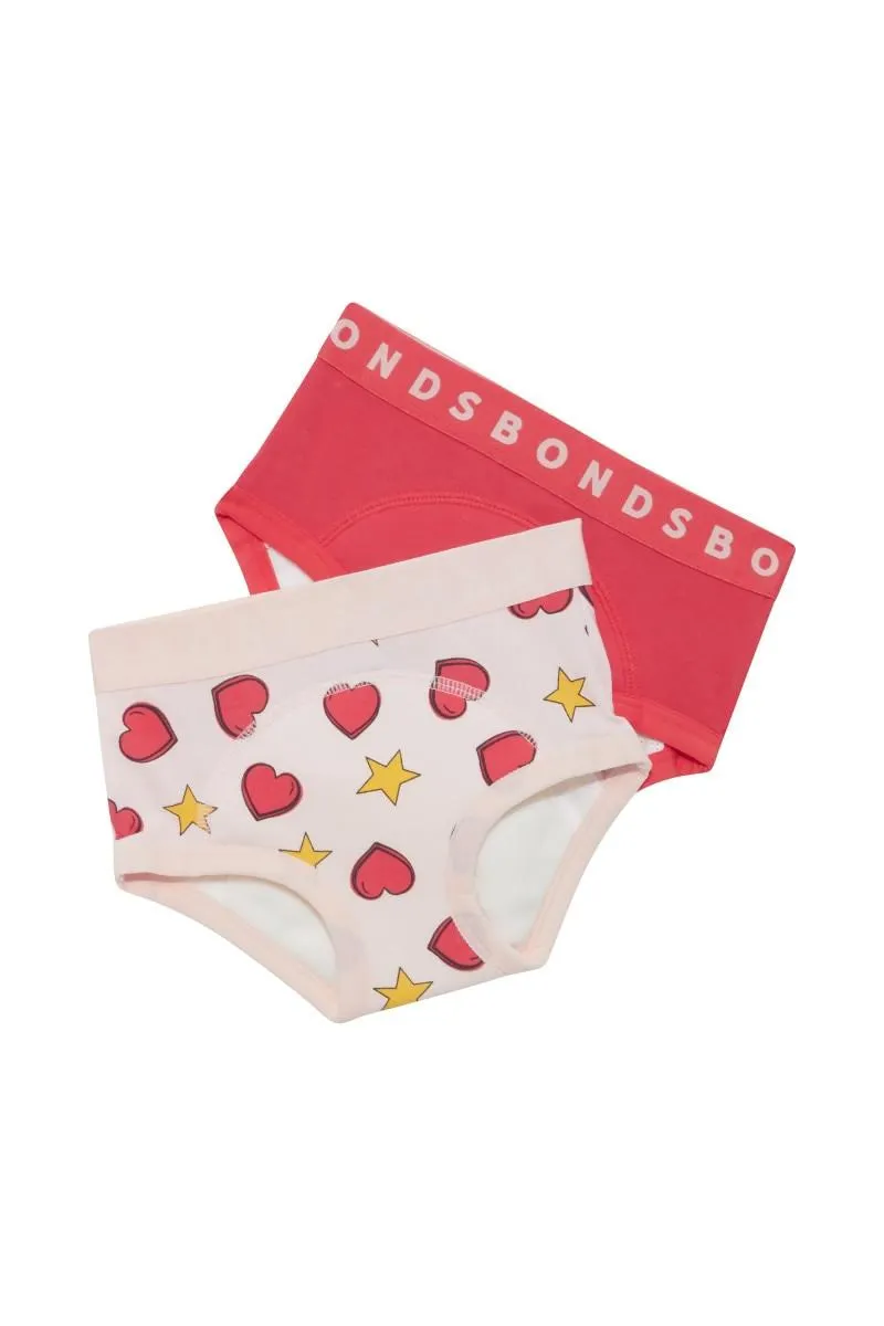Bonds Whoopsies Toilet Training Undies 2 Pack - Sweet Lovin