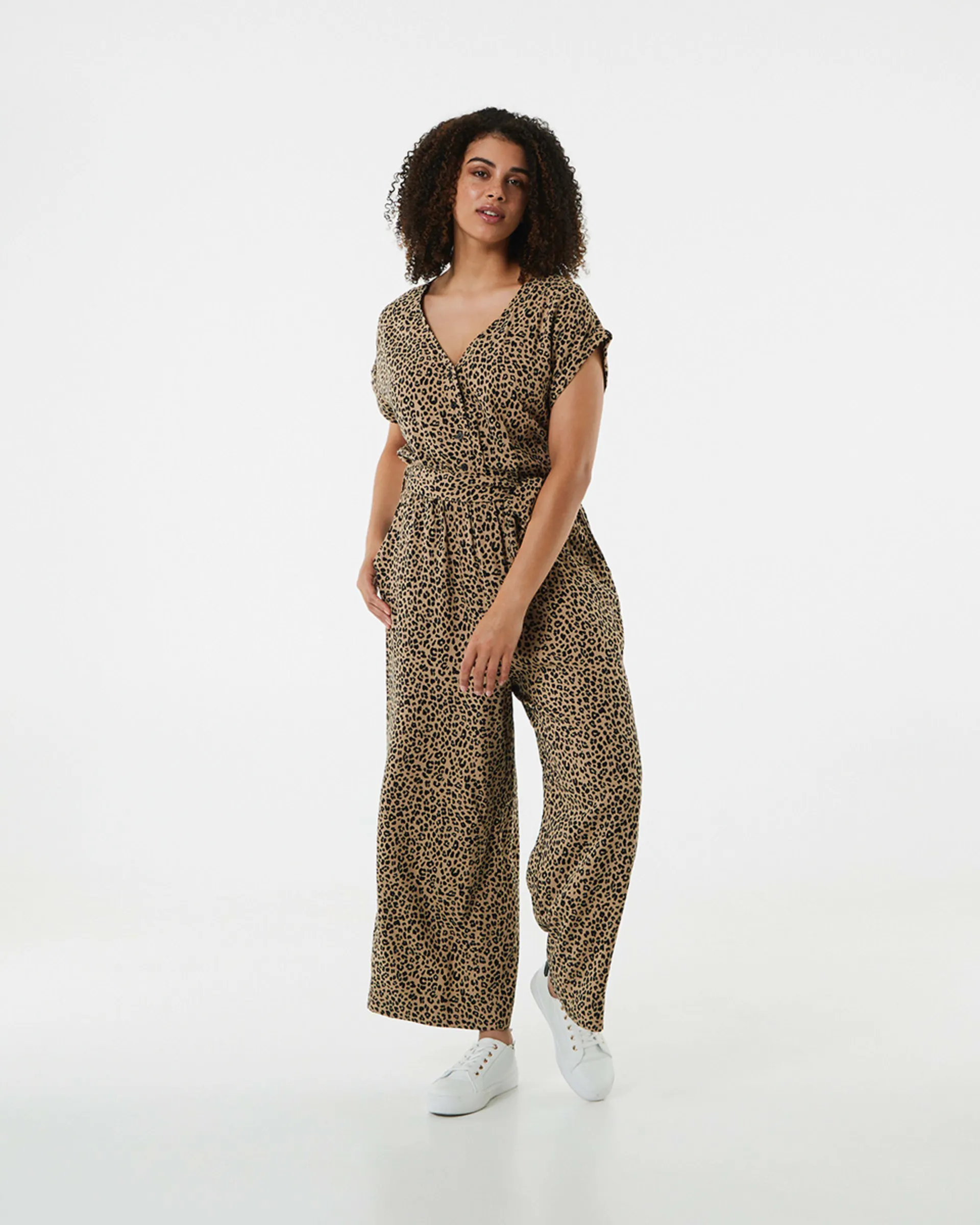 Short Sleeve Utility Jumpsuit