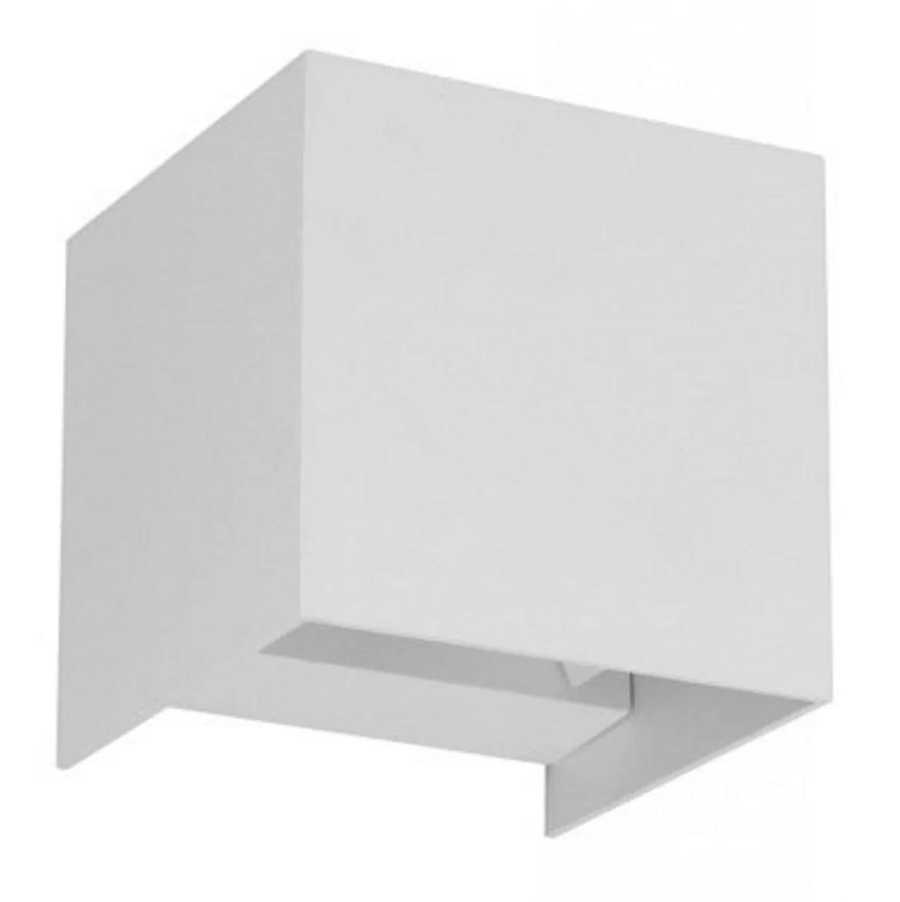Mason II Square CCT Dimmable Wall Light White