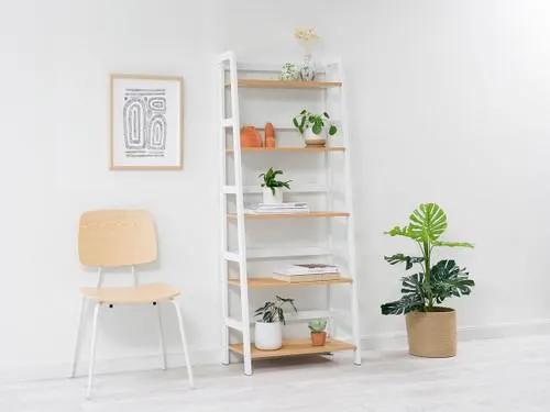 Porto Five Shelves - White