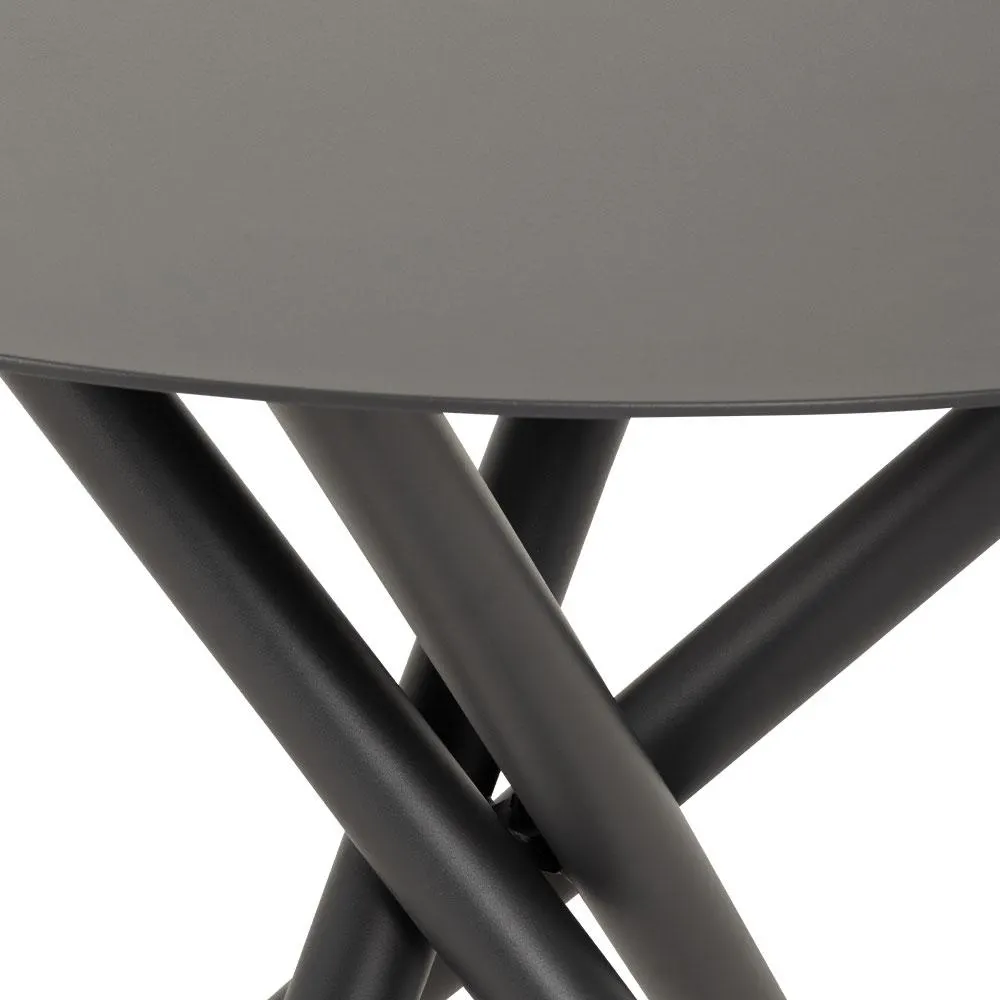 Vigo Outdoor Dining Table - W90, Gunmetal