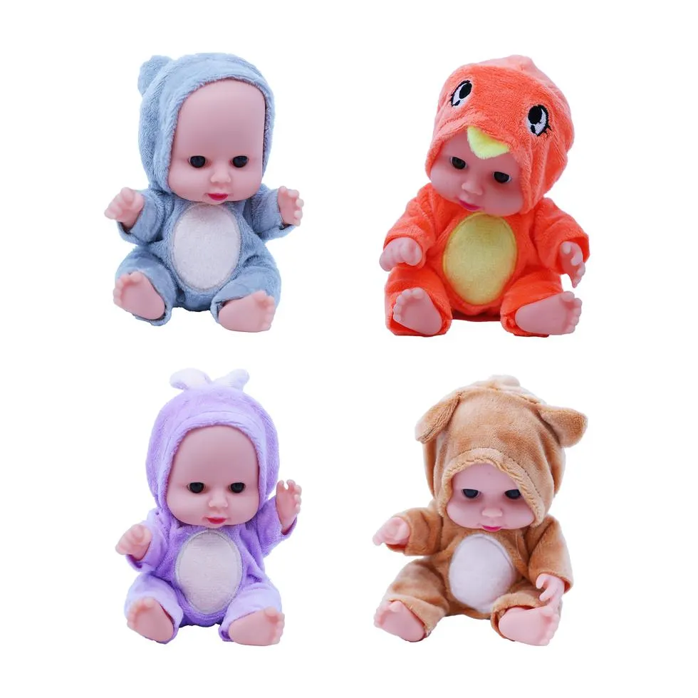 Doll Baby in Onsie 17cm