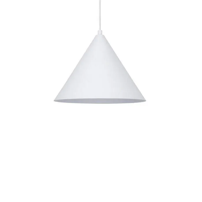 KONI MATT WHITE 25CM PENDANT