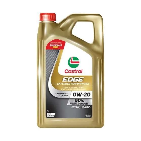 Castrol EDGE Extended Performance Engine Oil 0W-20 5 Litre