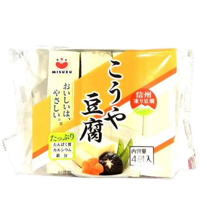 MISUZU / KOUYA TOFU 4P / FREEZE DRIED BEAN CURD 66g