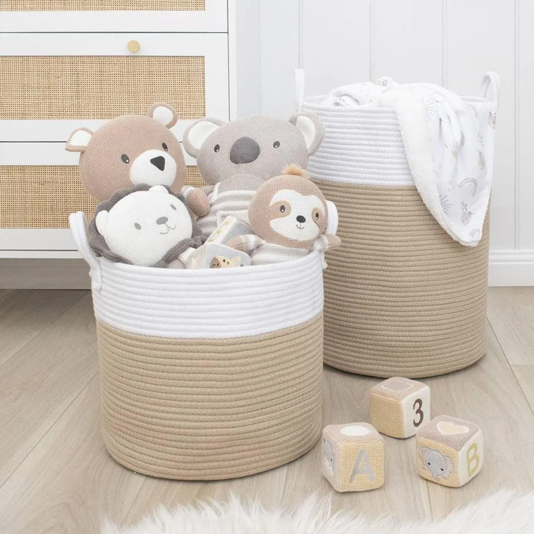 Living Textiles Cotton Rope Hamper