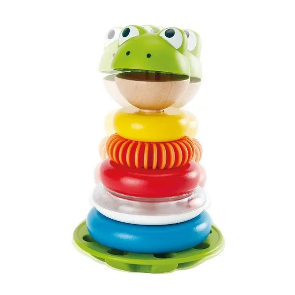 Hape Mr Frog Stacking Rings