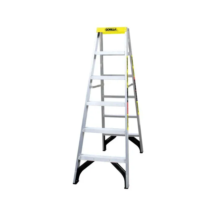 Gorilla 150kg 6 Step Double Sided Ladder