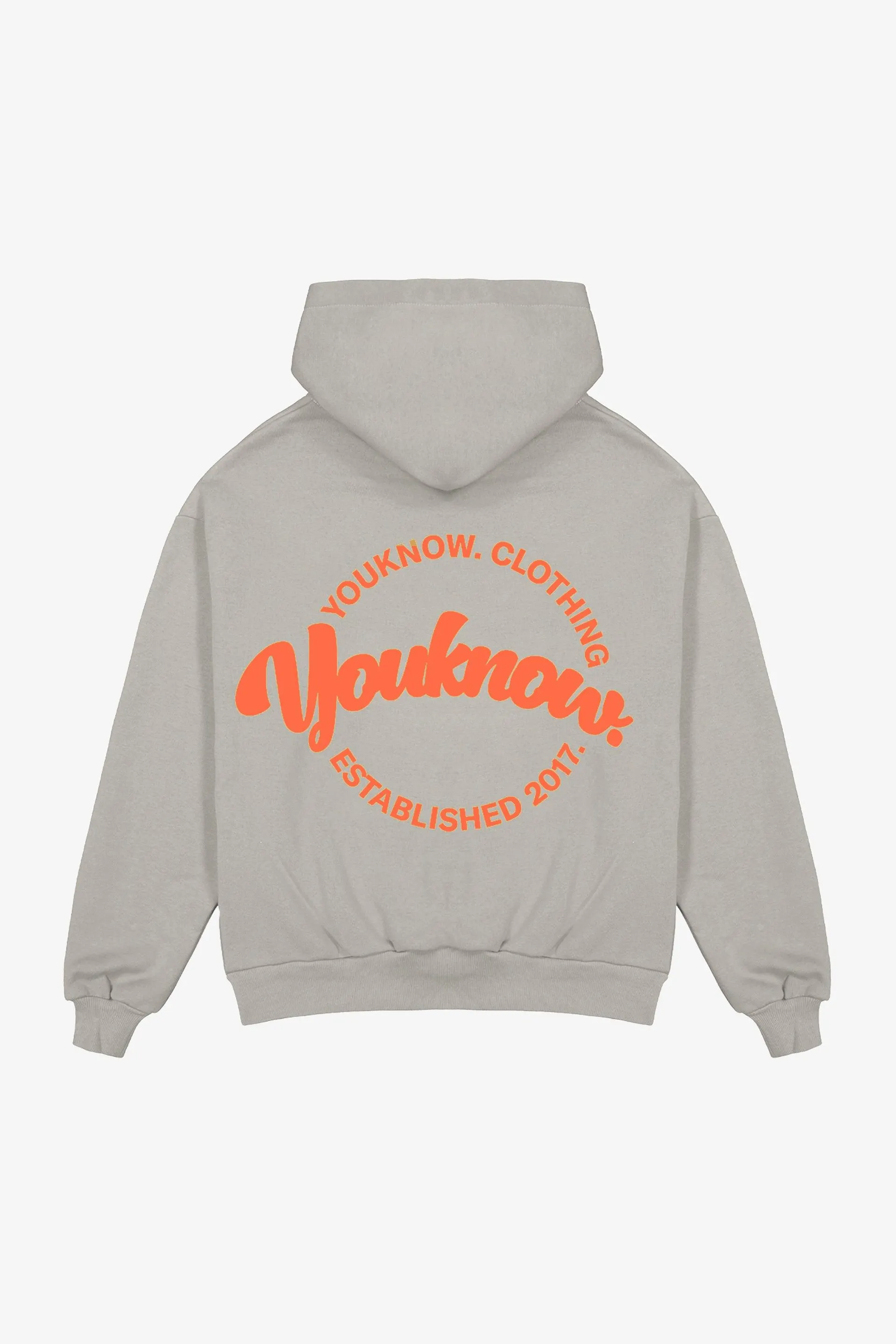 ASH GREY | CIRCLE HOODIE