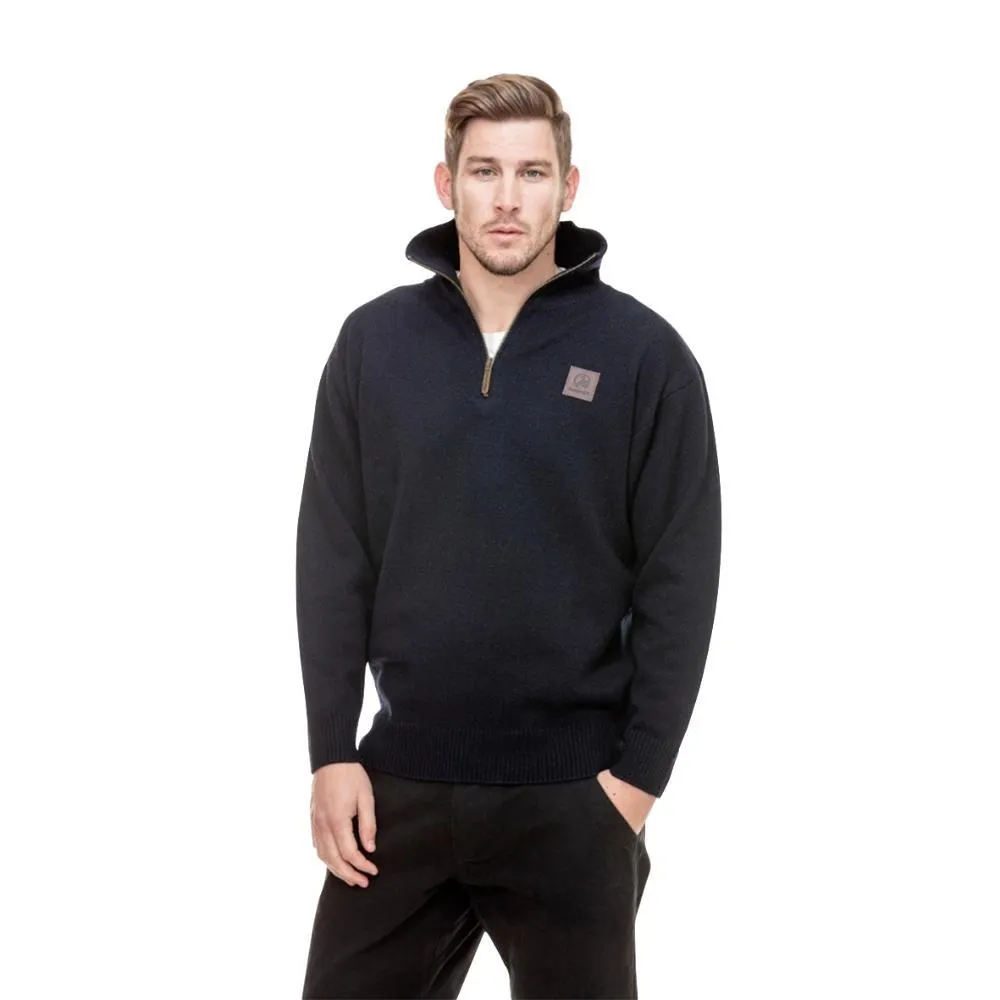 Men's Mariner Zip Neck Sweater