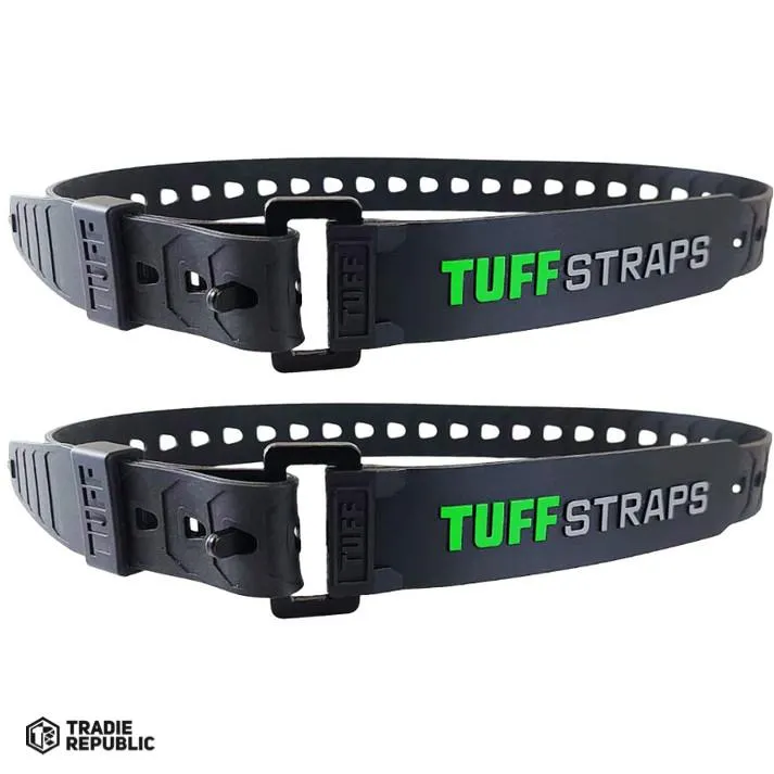 TUFFSTRAPS Heavy-Duty 800mm Twin Pack