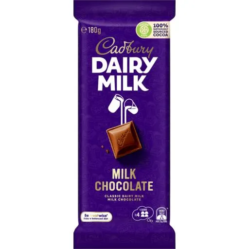Cadbury Chocolate Block Dairy Milk Chocolate