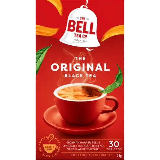 Bell Tea Bags Original Black 30 Pack