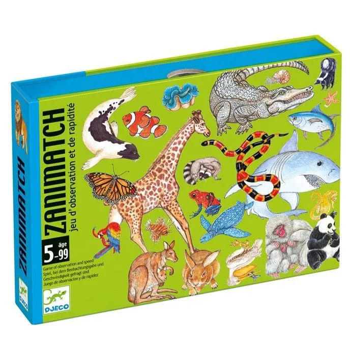 Djeco | Zanimatch Card Game