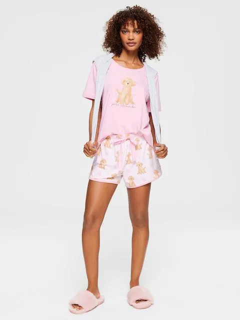 Love Dogs Mid Sporty Short