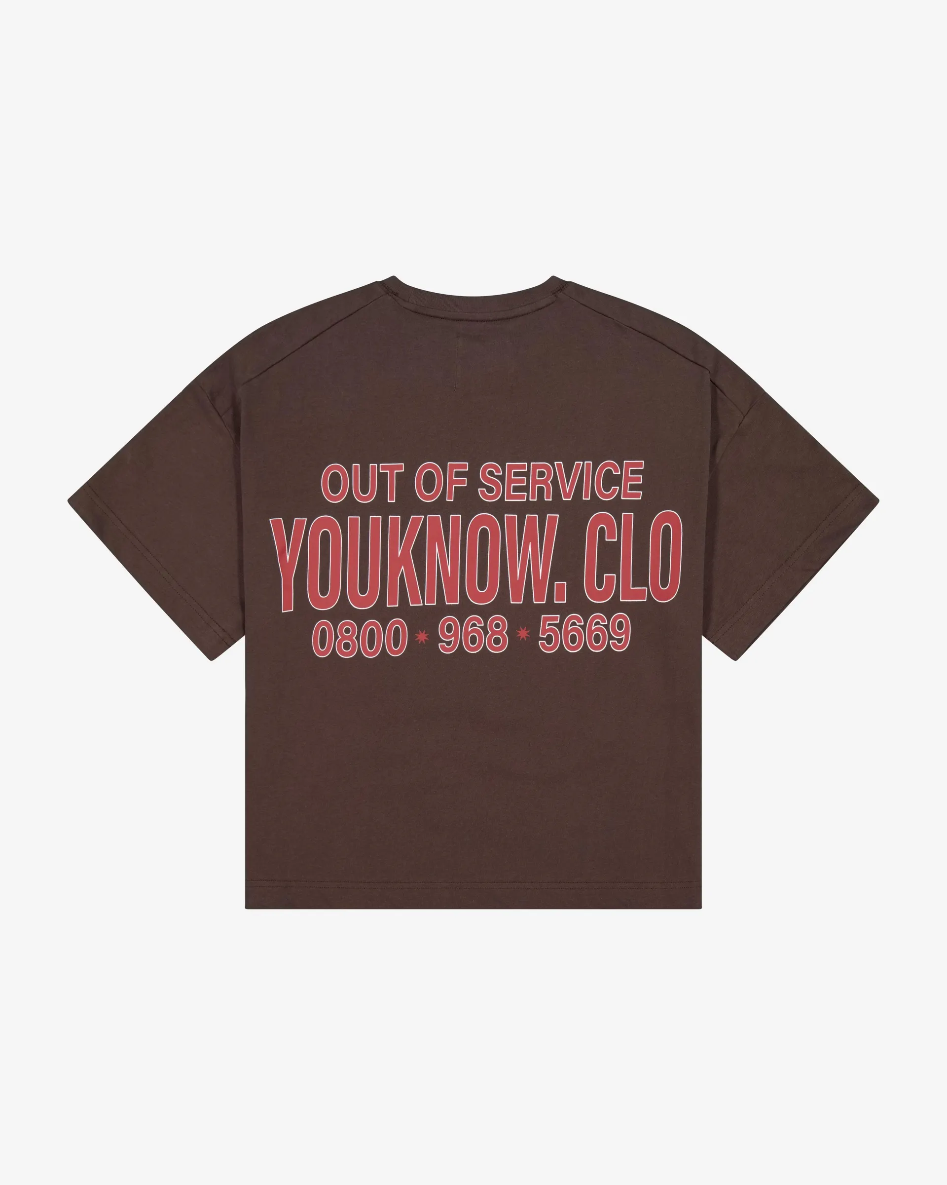Out of Service Tee | Brown