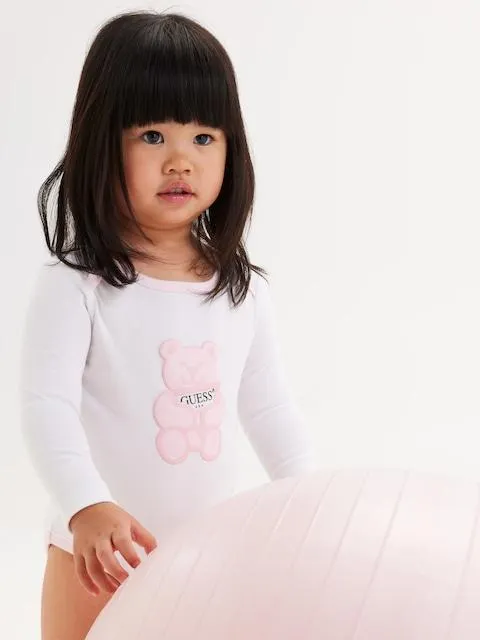 Guess Baby Long Sleeve Body Onesie