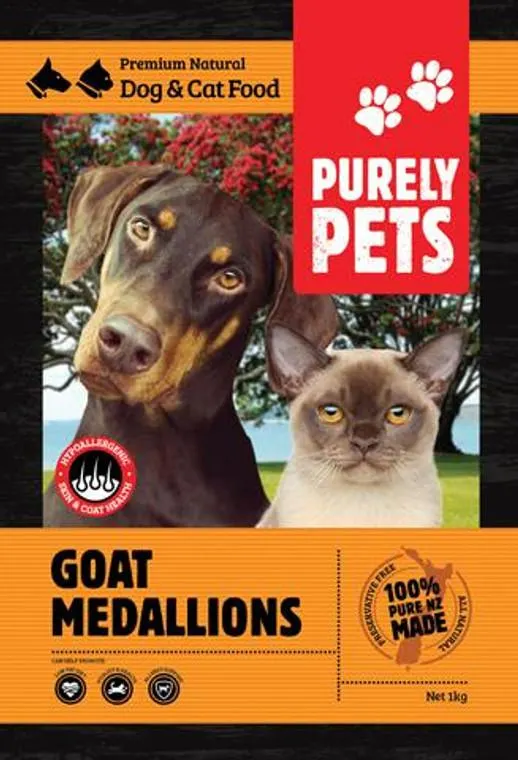 Purely Pets Goat Medallions 1kg