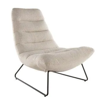Kepler Lounge Chair - Cream