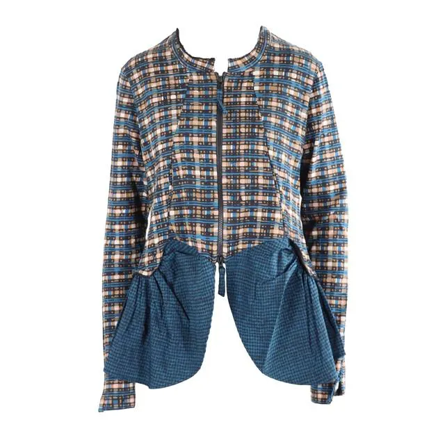Rundholz Ruffle Check Jacket