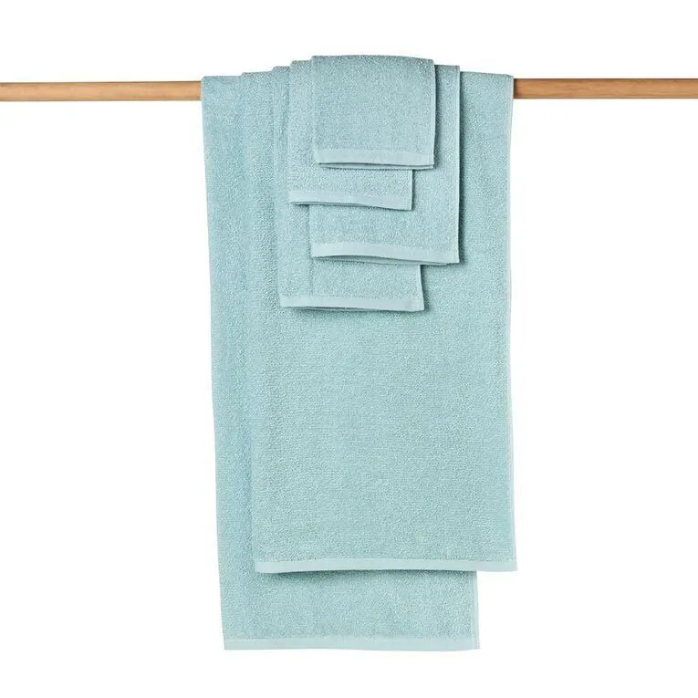 Living & Co Everyday Towel Bundle 6 Piece Green Light