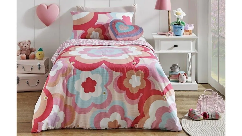 Flower Power Quilt Cover Set