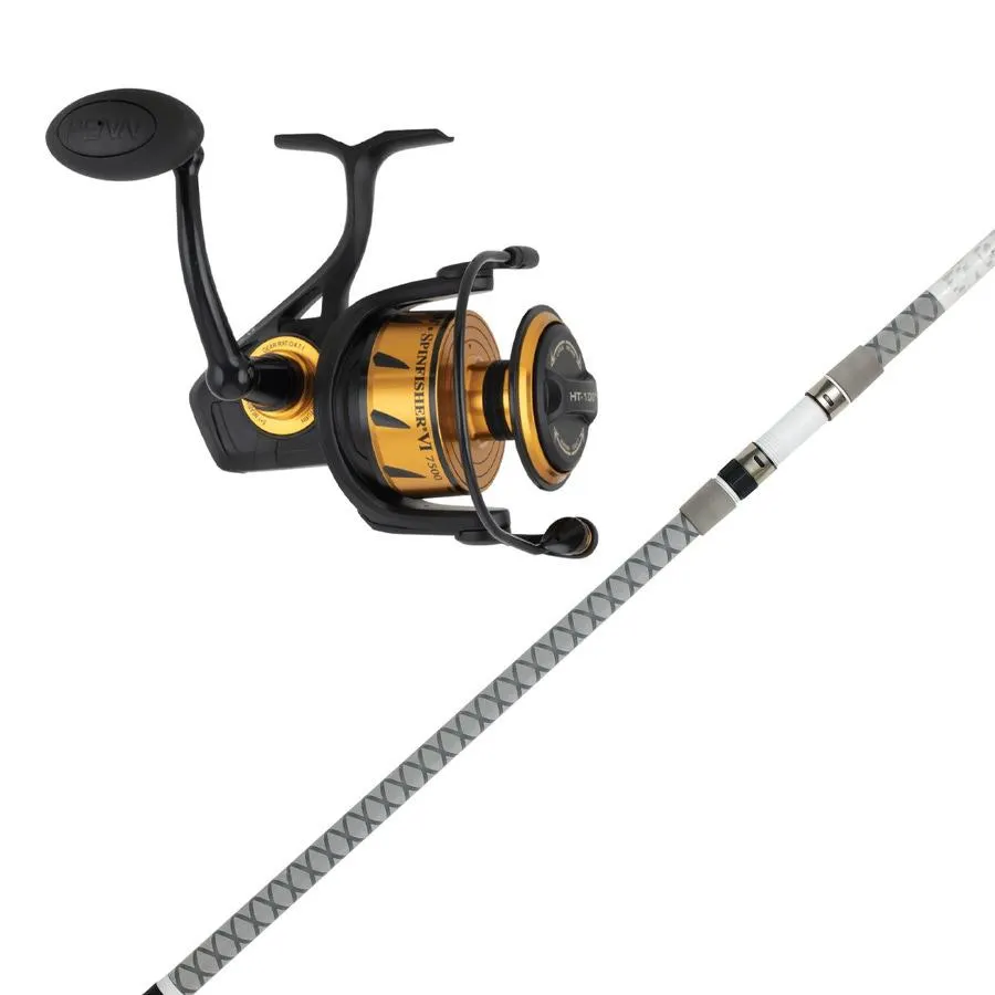 Penn Spinfisher VI 7500LC / Veritas 4 14'6" X-Heavy 8-15kg 3 Piece Surf Rod