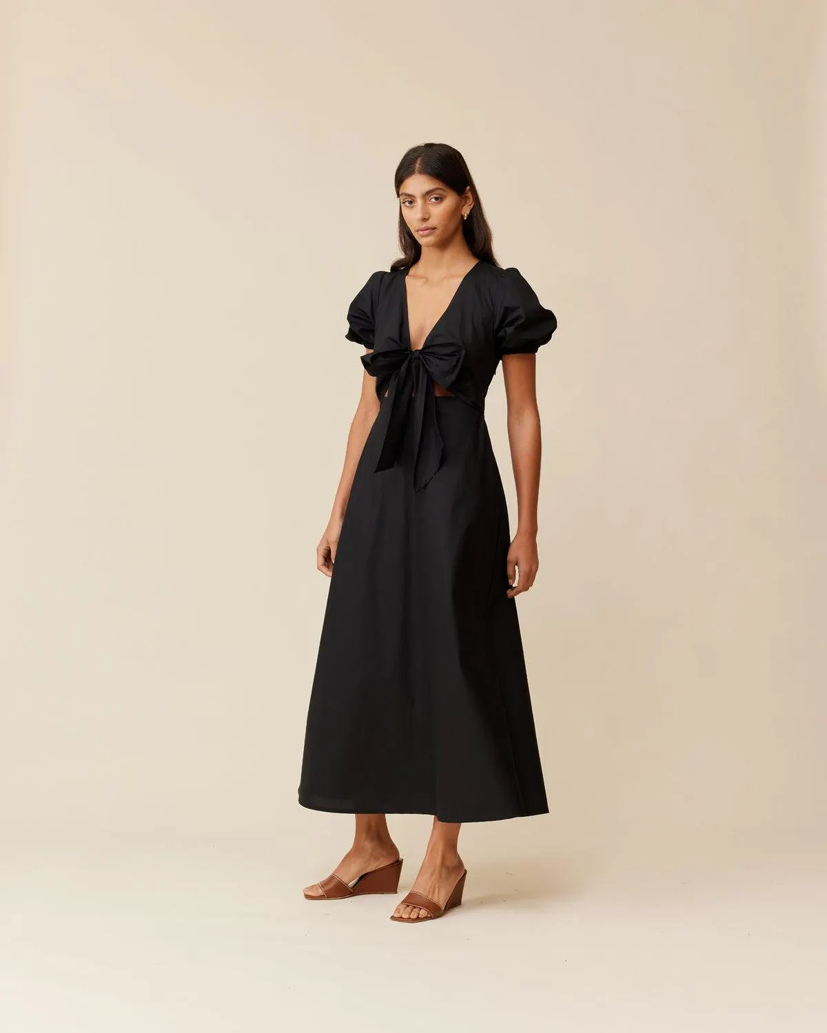 Alina bow dress