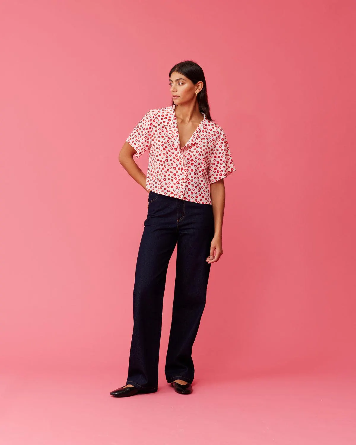 Kaarina silk shirt
