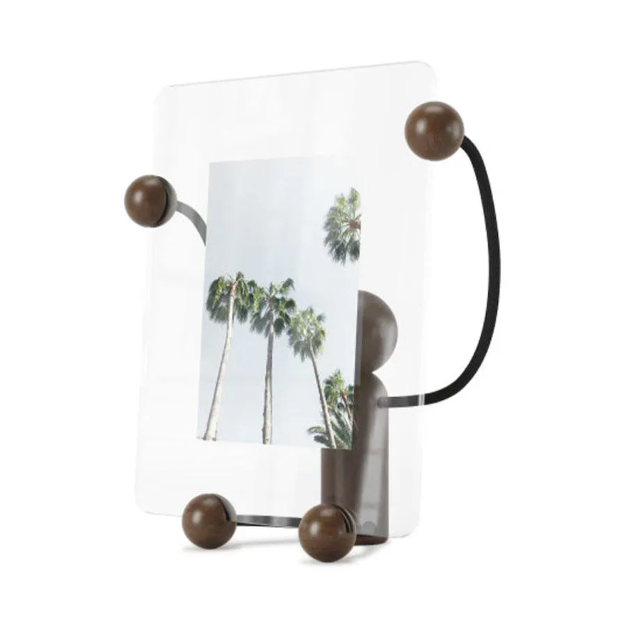 Umbra Woody Picture Frame (20cm x 25cm) Black/Walnut