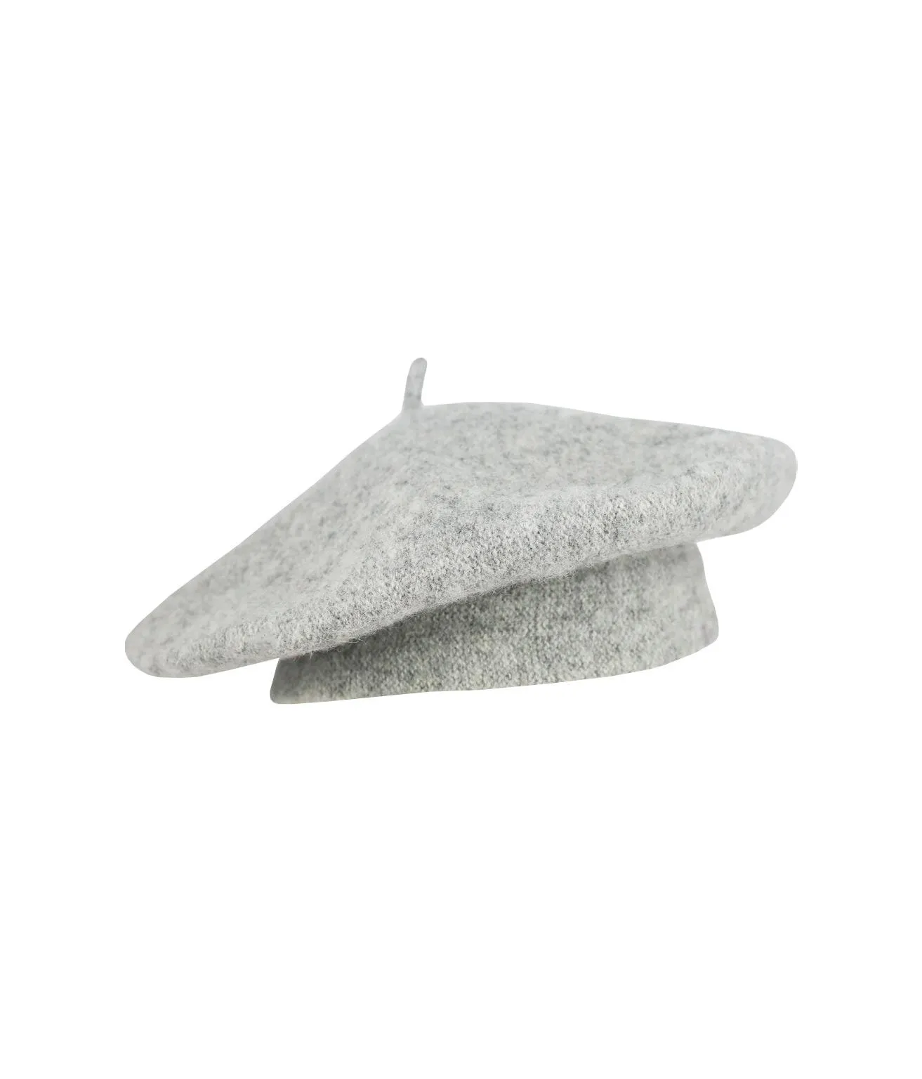 Grey Beret Hat