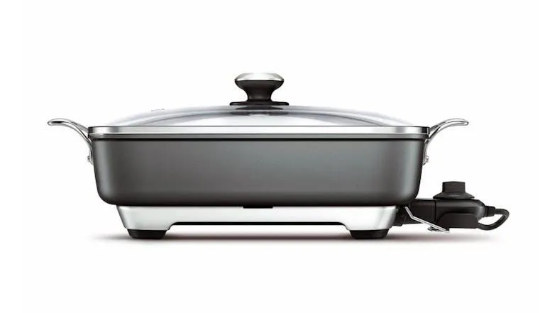 Breville the Thermal Pro Non-Stick Banquet Frypan - Grey (BEF460GRY)