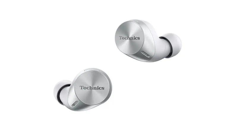 Technics EAH-AZ60M2 Hybrid Noise Cancelling True Wireless In-Ear Headphones - Silver