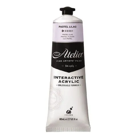 Atelier S1 Acrylic Paint Pastel Lilac 80ml