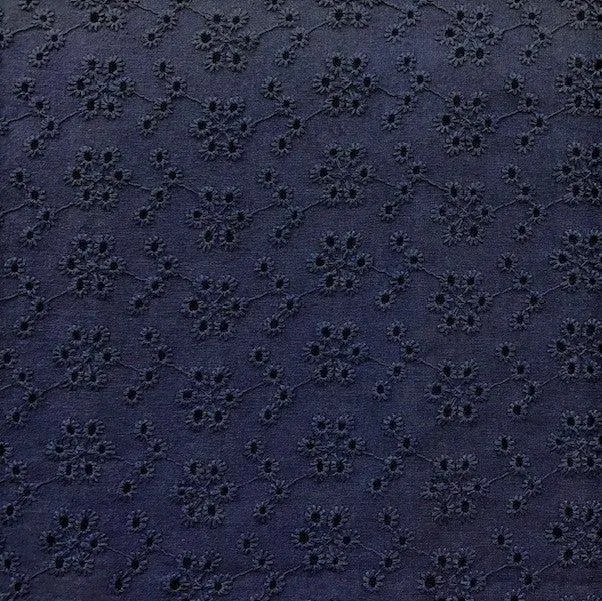 Broderie Anglaise Fabric, 130cm