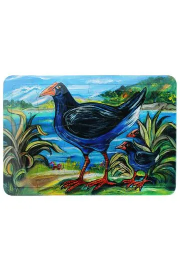 Pukeko Frame Tray Jigsaw Puzzle 30 Piece