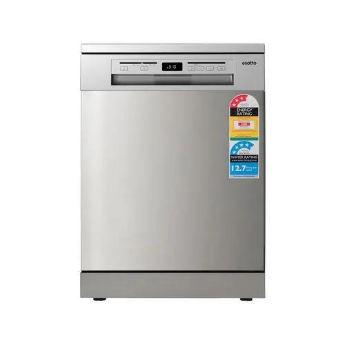 Esatto WELS 4.5 Star 12.7L/w 60cm Stainless Steel 15 Place Settings Dishwasher