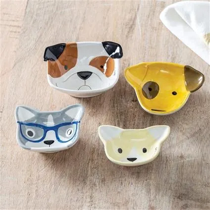 Cat and Dog Bag Clips and Measuring Spoons