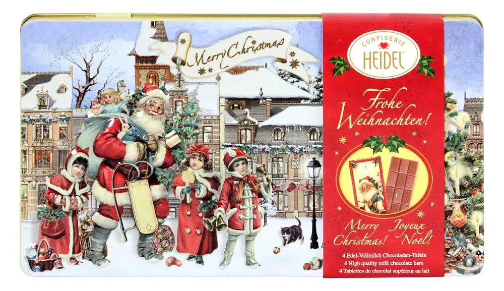 Heidel Vintage Chocolate Bars Tin 120g
