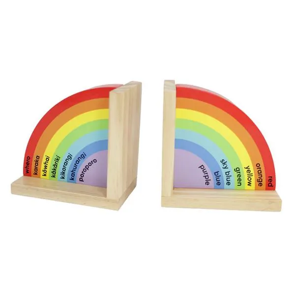 Moana Rd Rainbow Bookends
